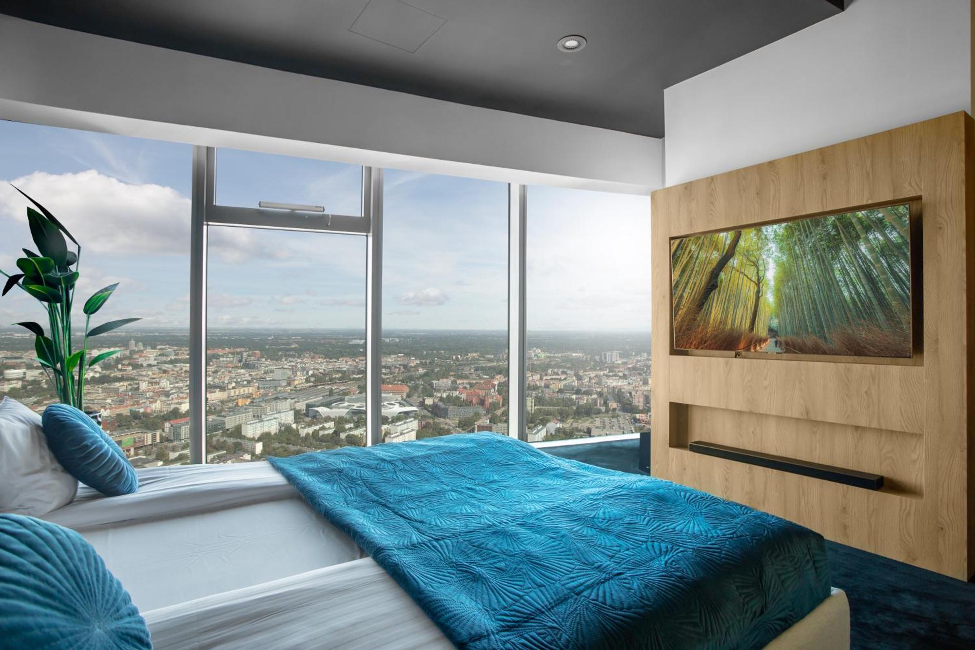 30Th+ Floor Apartments In Sky Tower Wrocław Kültér fotó