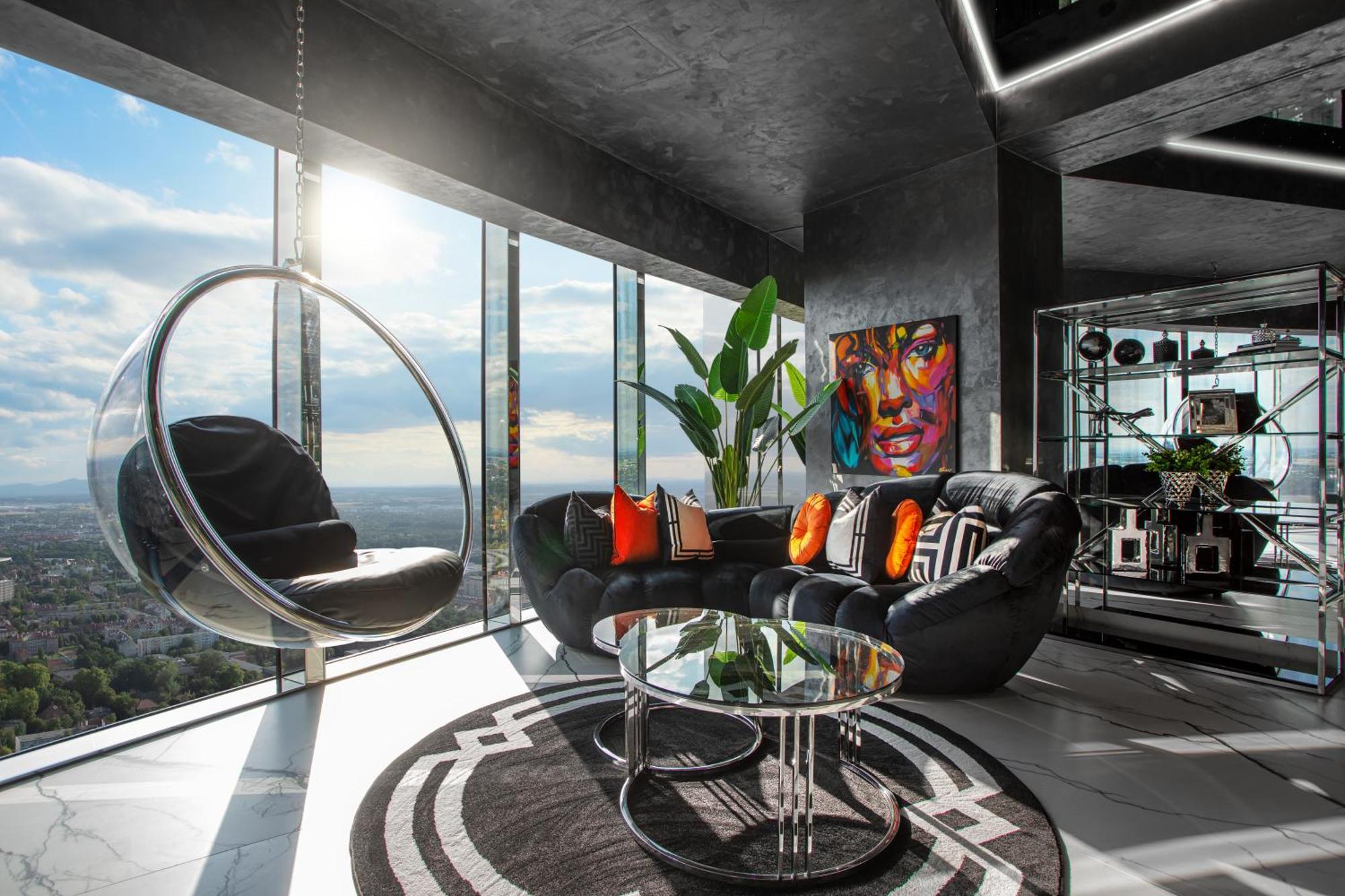 30Th+ Floor Apartments In Sky Tower Wrocław Kültér fotó